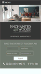 Mobile Screenshot of enchantedwoodsapartments.com